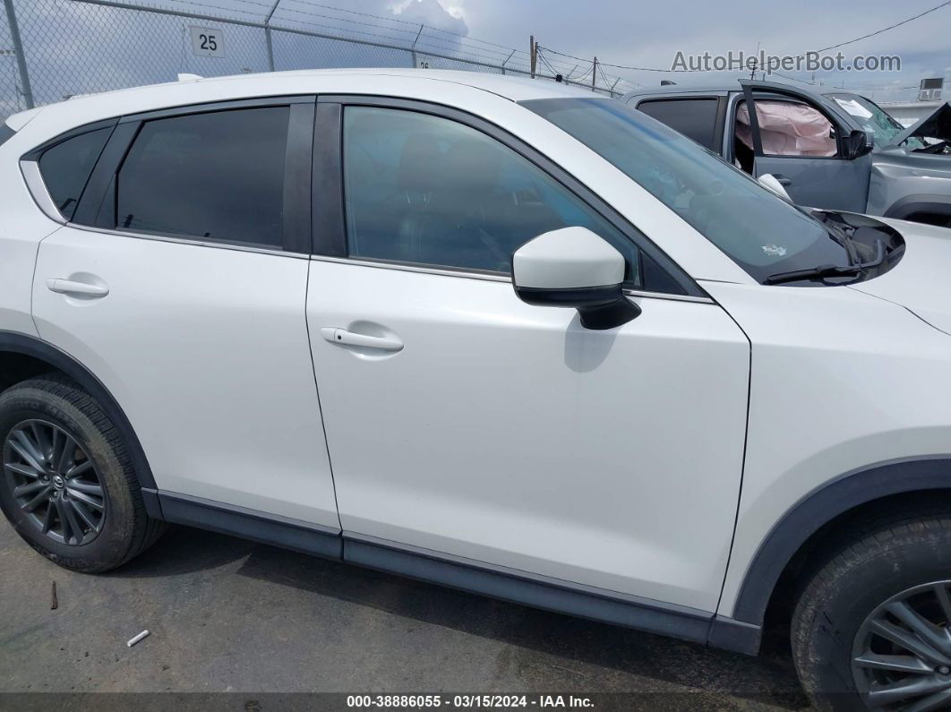 2019 Mazda Cx-5 Touring White vin: JM3KFACM9K0500048