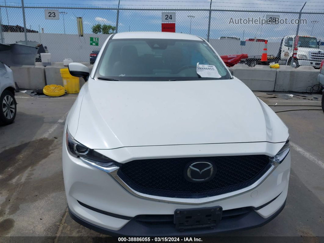 2019 Mazda Cx-5 Touring White vin: JM3KFACM9K0500048