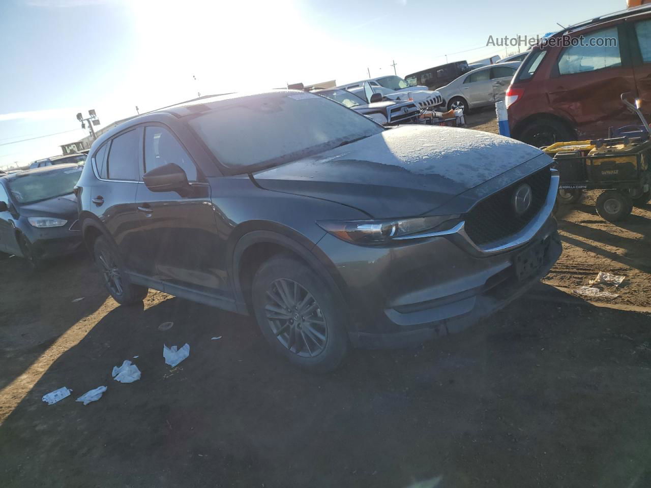 2019 Mazda Cx-5 Touring Серый vin: JM3KFACM9K0536886