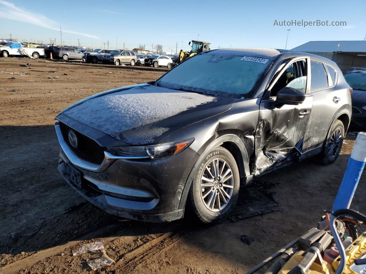 2019 Mazda Cx-5 Touring Серый vin: JM3KFACM9K0536886