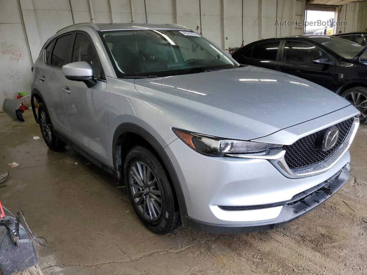 2019 Mazda Cx-5 Touring Silver vin: JM3KFACM9K0617998