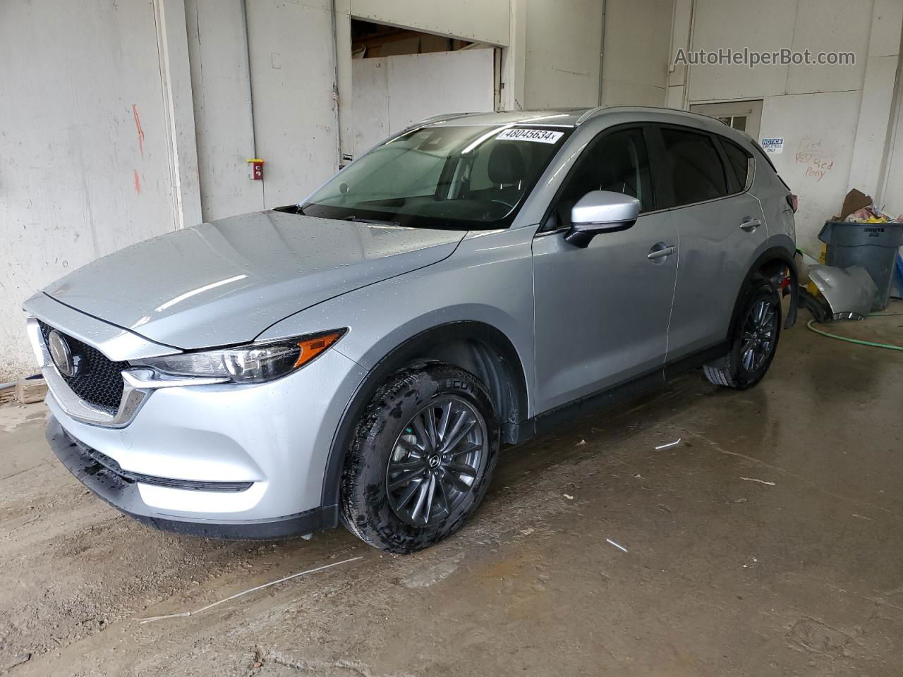 2019 Mazda Cx-5 Touring Silver vin: JM3KFACM9K0617998