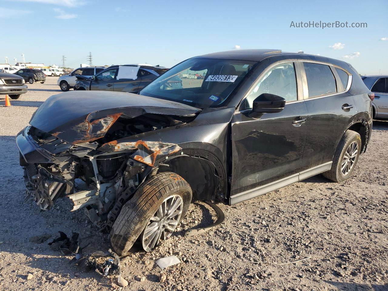 2019 Mazda Cx-5 Touring Черный vin: JM3KFACM9K0618892