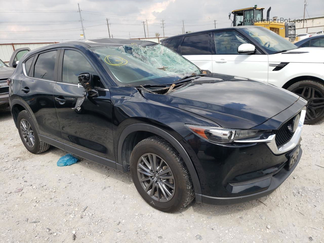 2019 Mazda Cx-5 Touring Black vin: JM3KFACM9K1586214