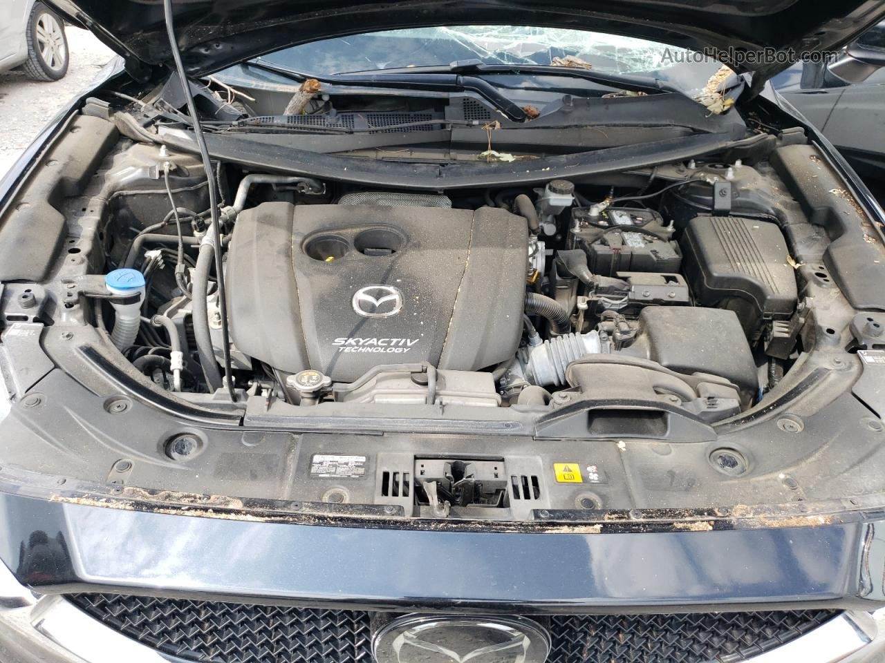 2019 Mazda Cx-5 Touring Black vin: JM3KFACM9K1586214