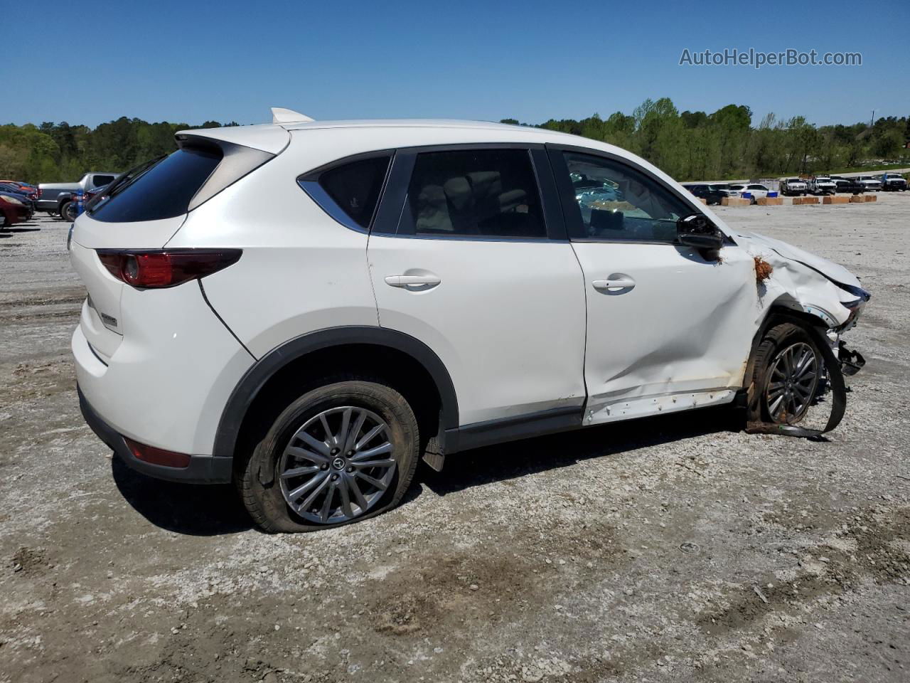 2021 Mazda Cx-5 Touring Белый vin: JM3KFACM9M0416475