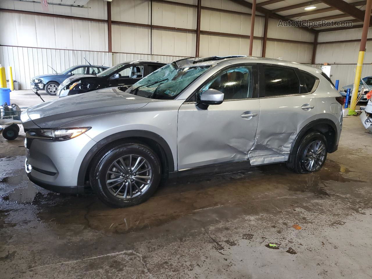 2019 Mazda Cx-5 Touring Серебряный vin: JM3KFACMXK0540543