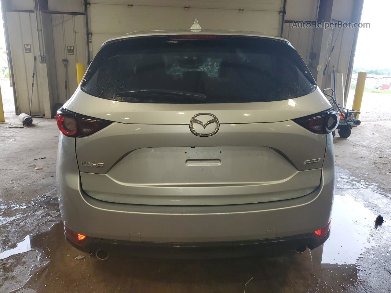 2019 Mazda Cx-5 Touring Silver vin: JM3KFACMXK0540543