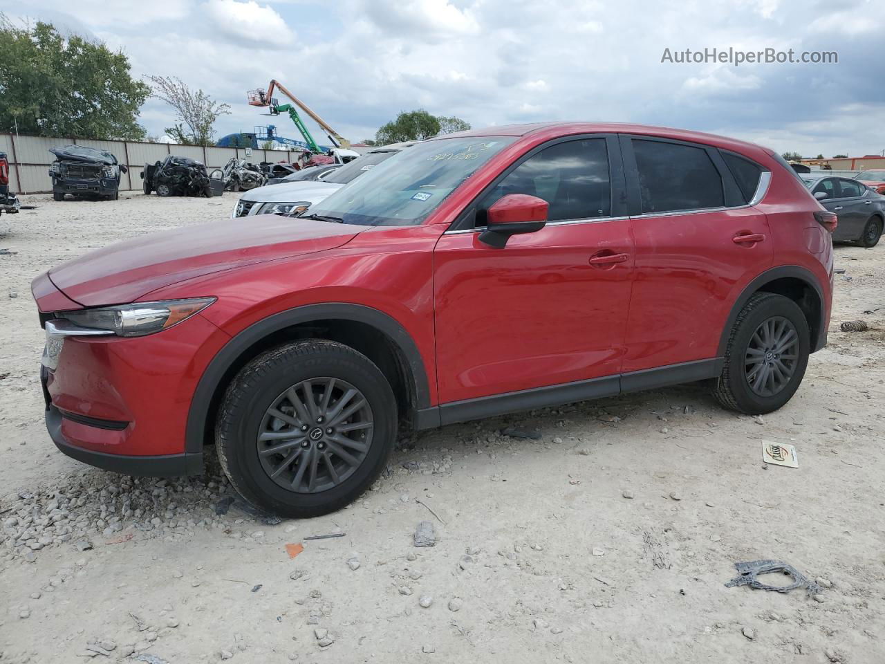 2019 Mazda Cx-5 Touring Красный vin: JM3KFACMXK0656521