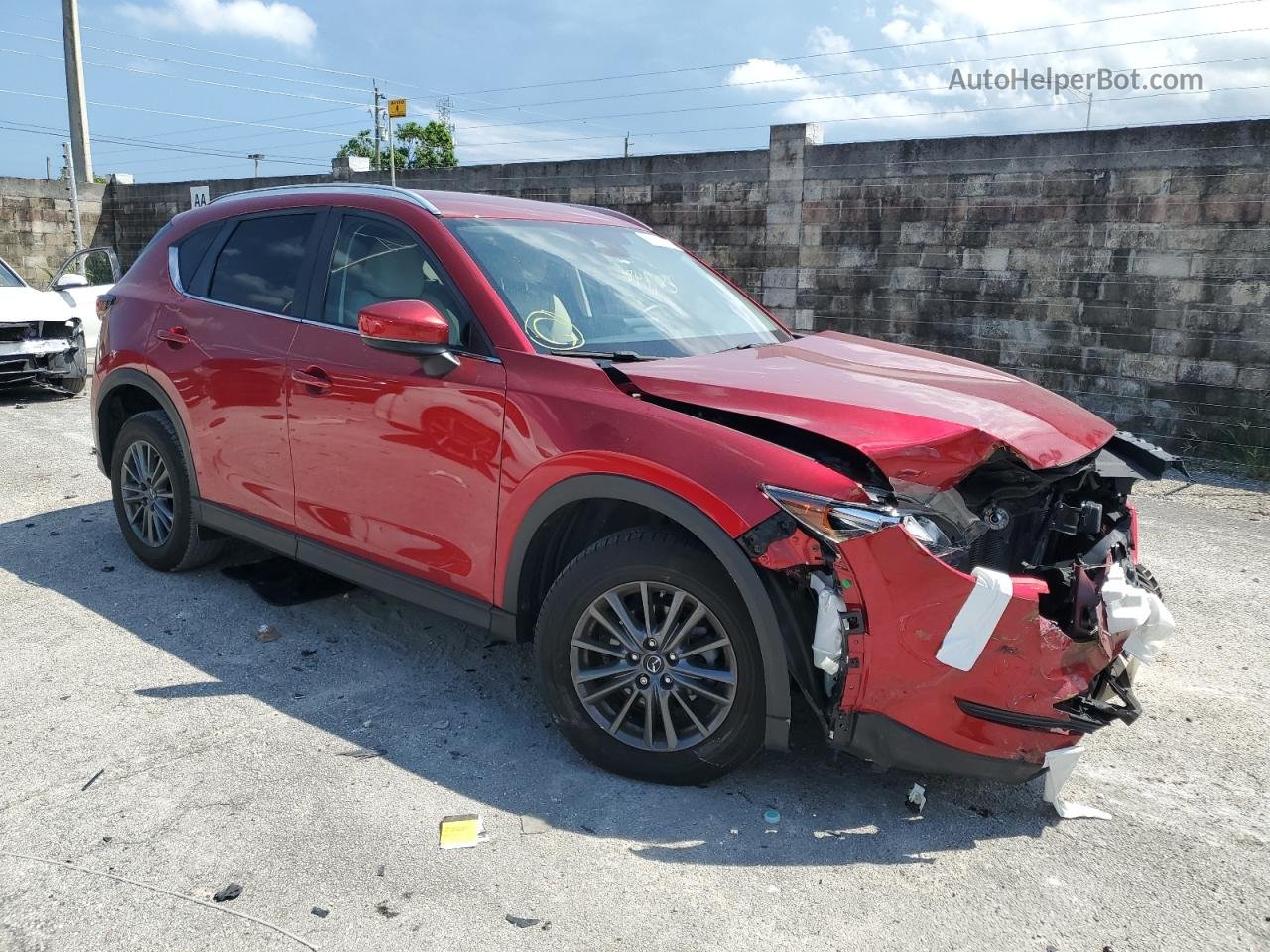 2019 Mazda Cx-5 Touring Красный vin: JM3KFACMXK0672220