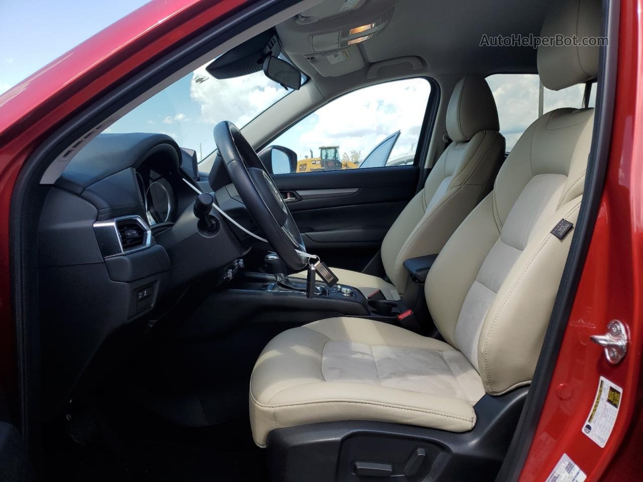 2019 Mazda Cx-5 Touring Red vin: JM3KFACMXK0672220