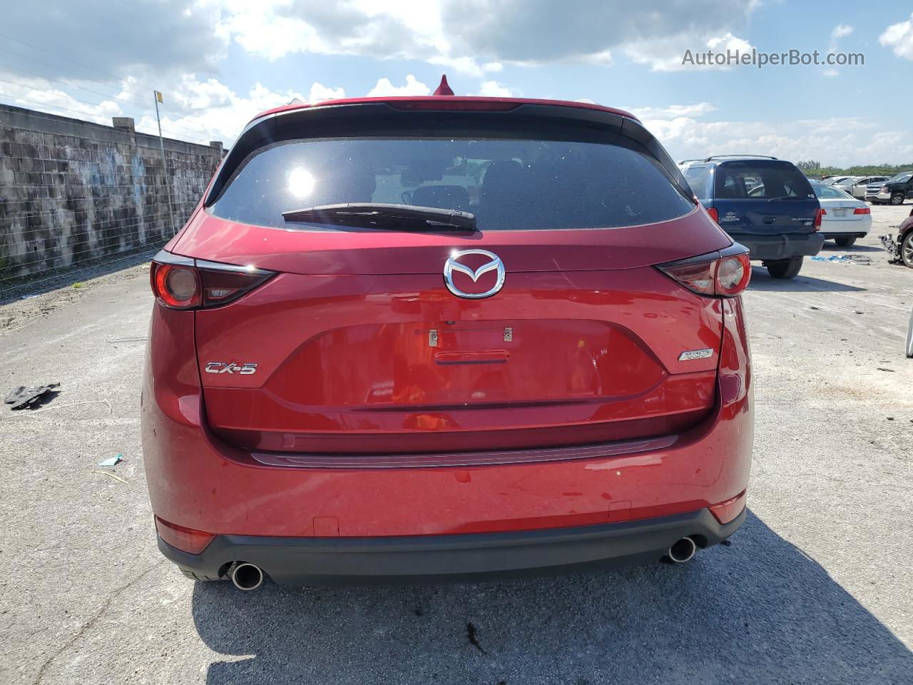 2019 Mazda Cx-5 Touring Red vin: JM3KFACMXK0672220