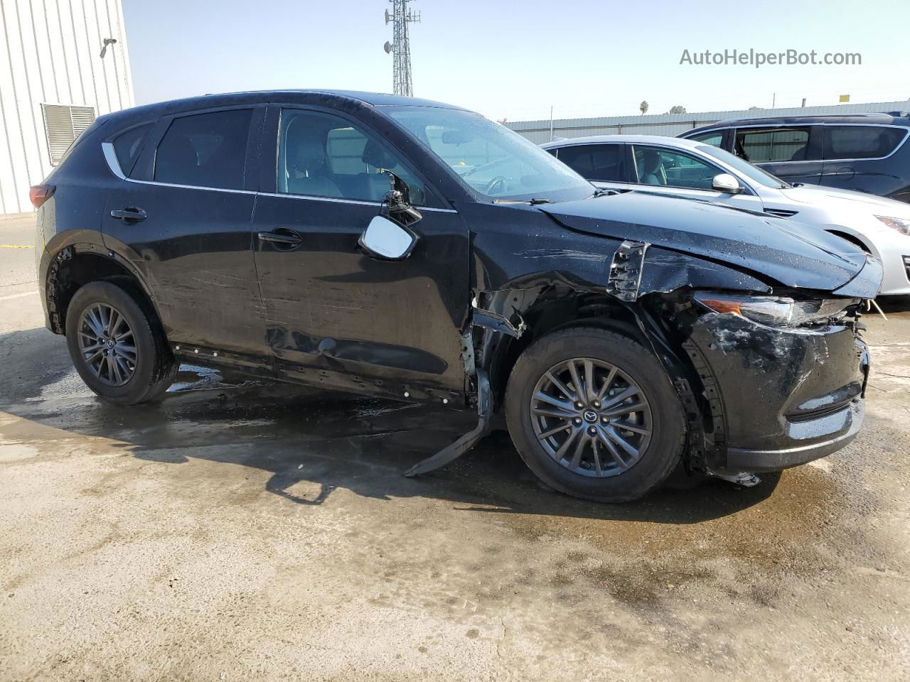 2019 Mazda Cx-5 Touring Black vin: JM3KFACMXK0672931