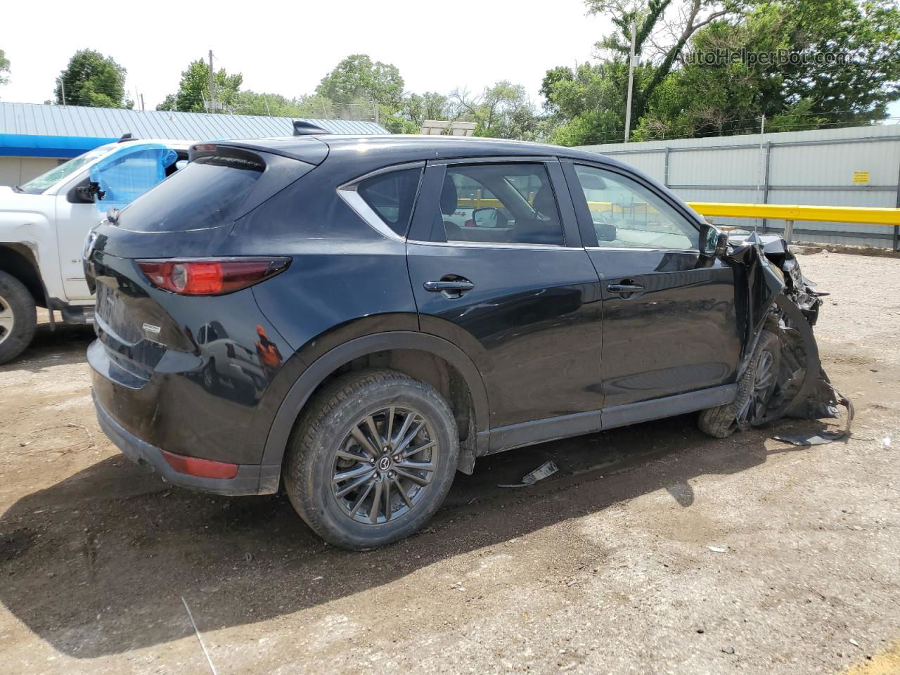 2019 Mazda Cx-5 Touring Black vin: JM3KFACMXK1546451