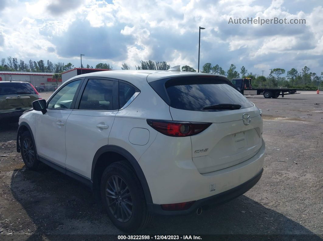 2019 Mazda Cx-5 Touring White vin: JM3KFACMXK1669036