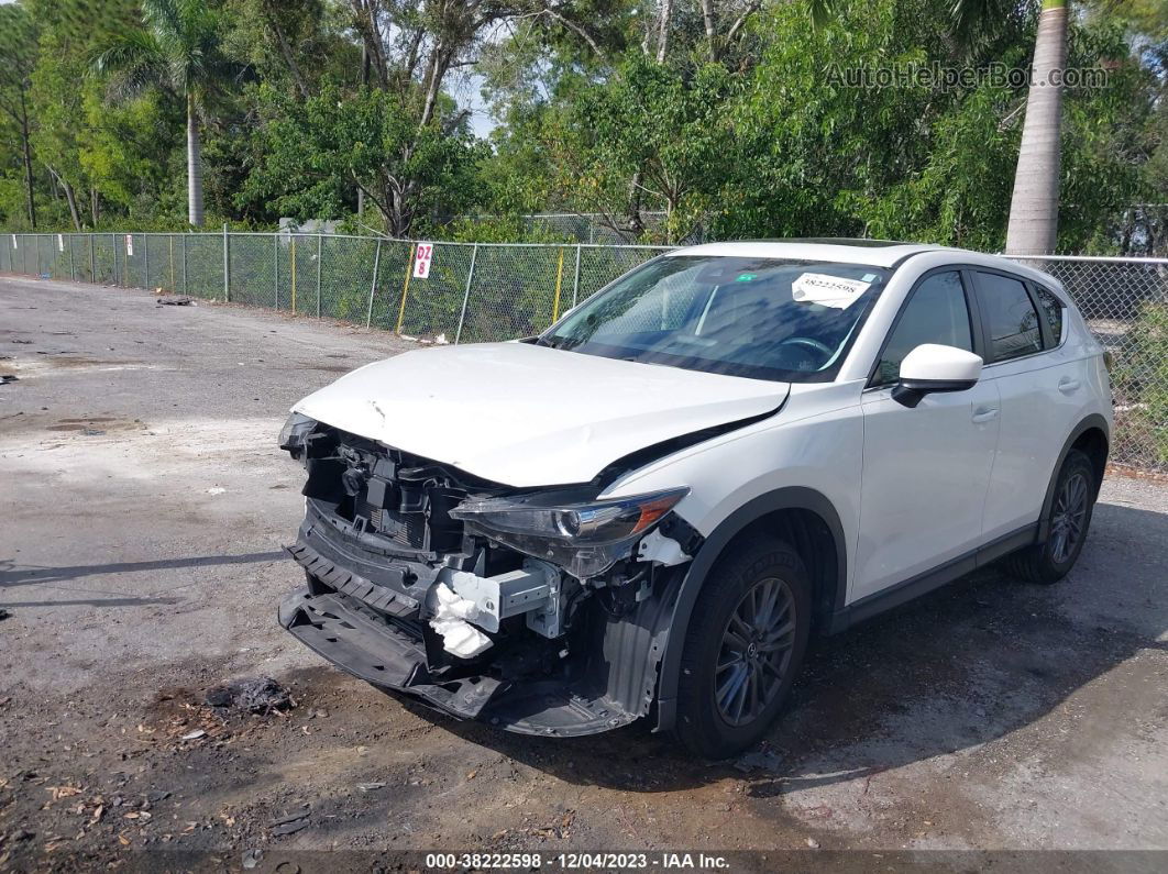 2019 Mazda Cx-5 Touring White vin: JM3KFACMXK1669036