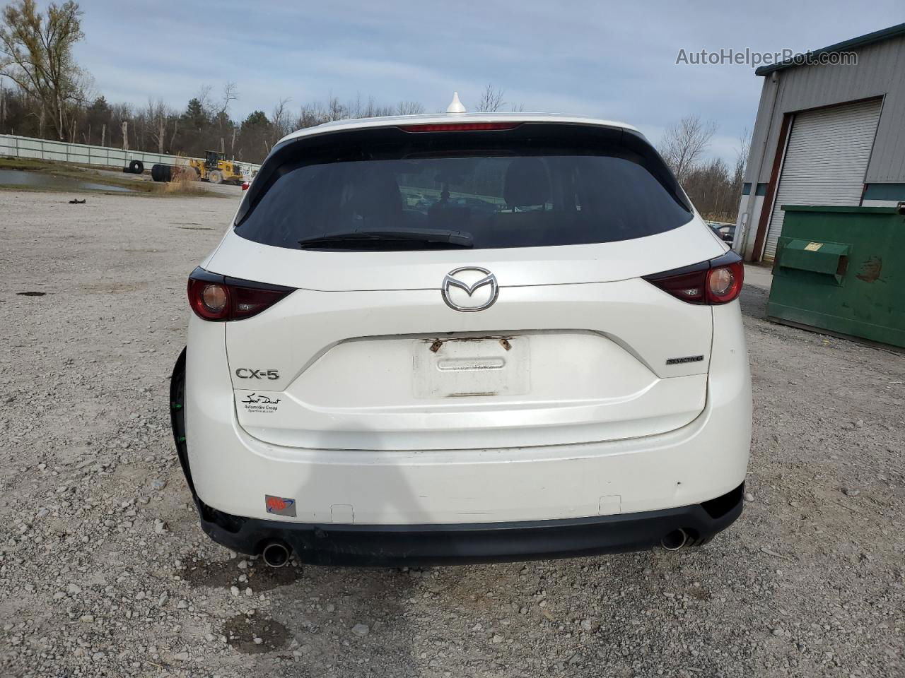 2021 Mazda Cx-5 Touring Белый vin: JM3KFACMXM0302968