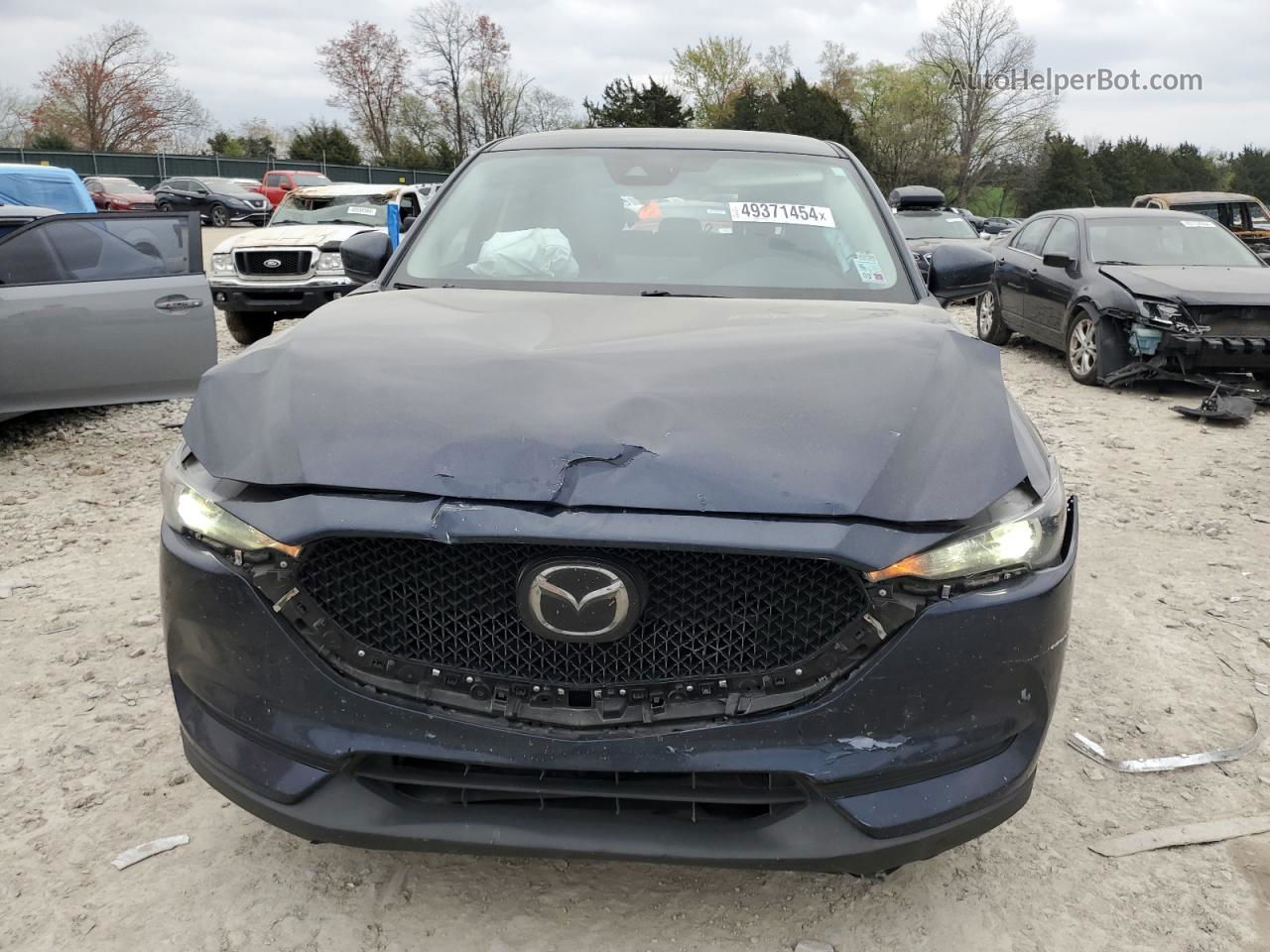 2021 Mazda Cx-5 Touring Синий vin: JM3KFACMXM0327627