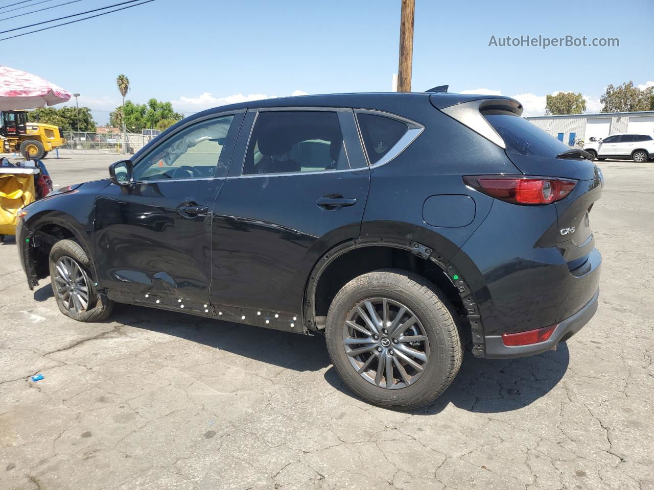 2021 Mazda Cx-5 Touring Black vin: JM3KFACMXM0450716