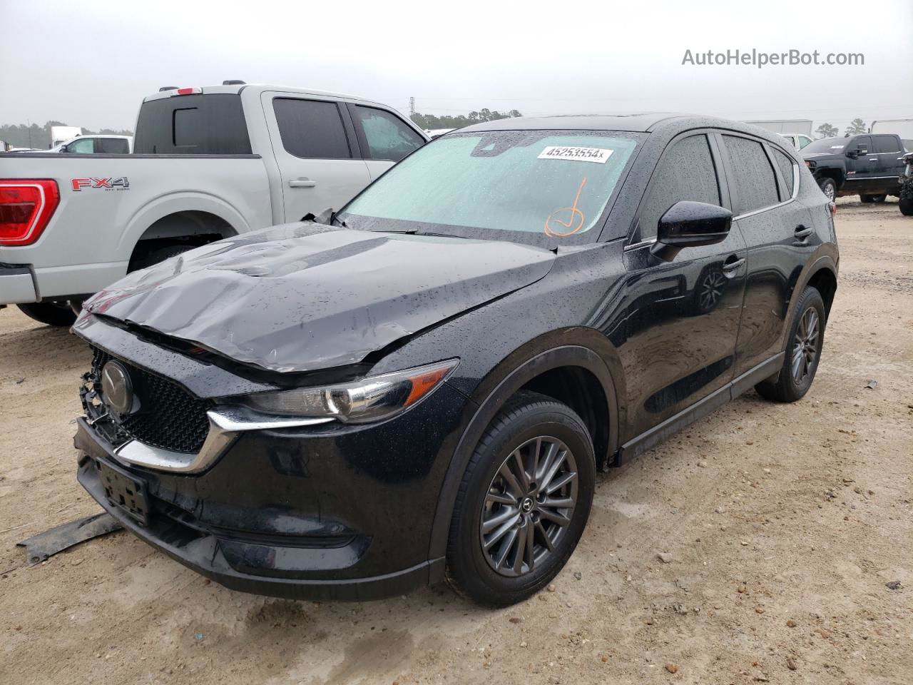 2021 Mazda Cx-5 Touring Black vin: JM3KFACMXM1394822