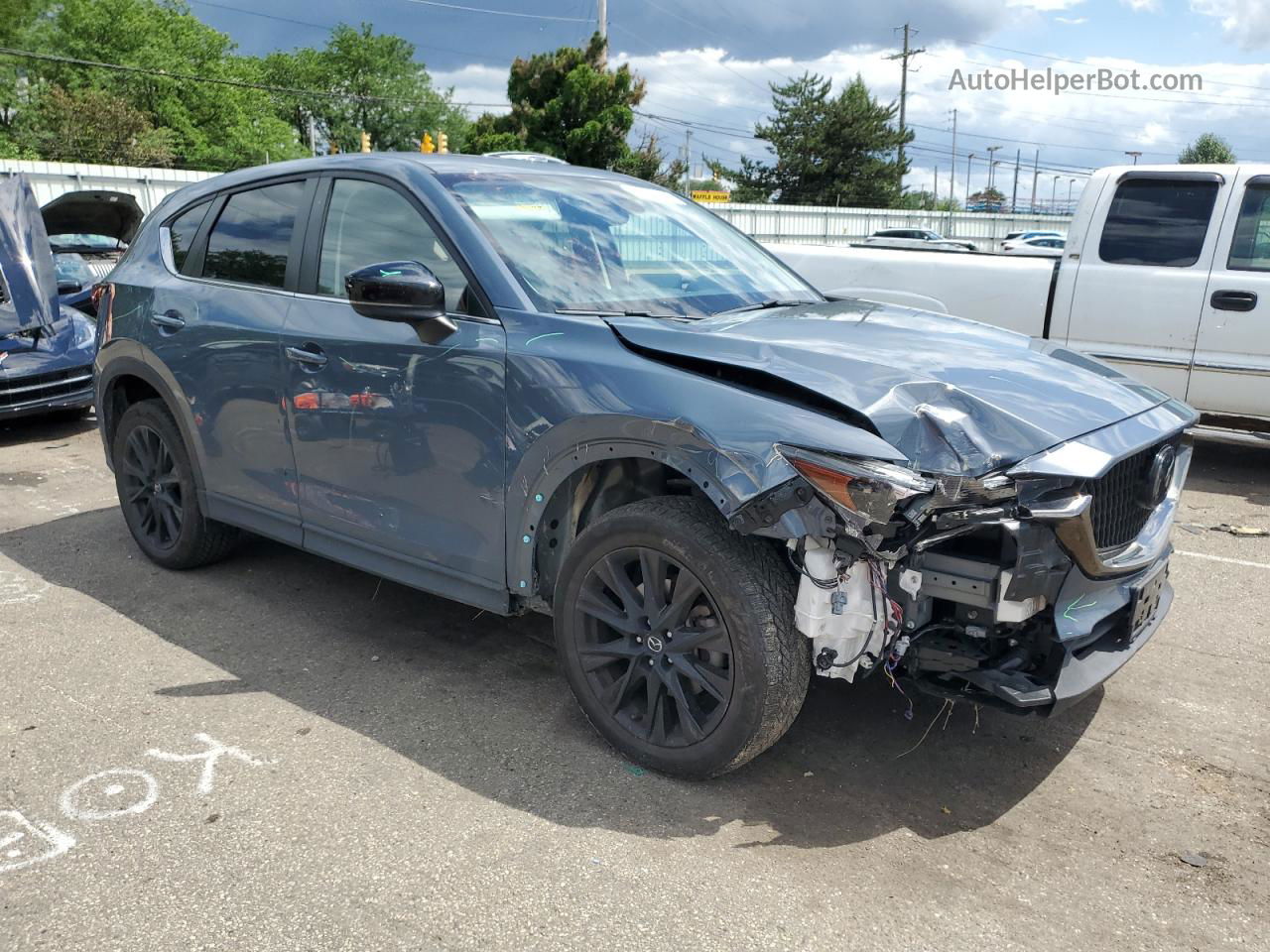 2021 Mazda Cx-5 Touring Серый vin: JM3KFACY4M0395277