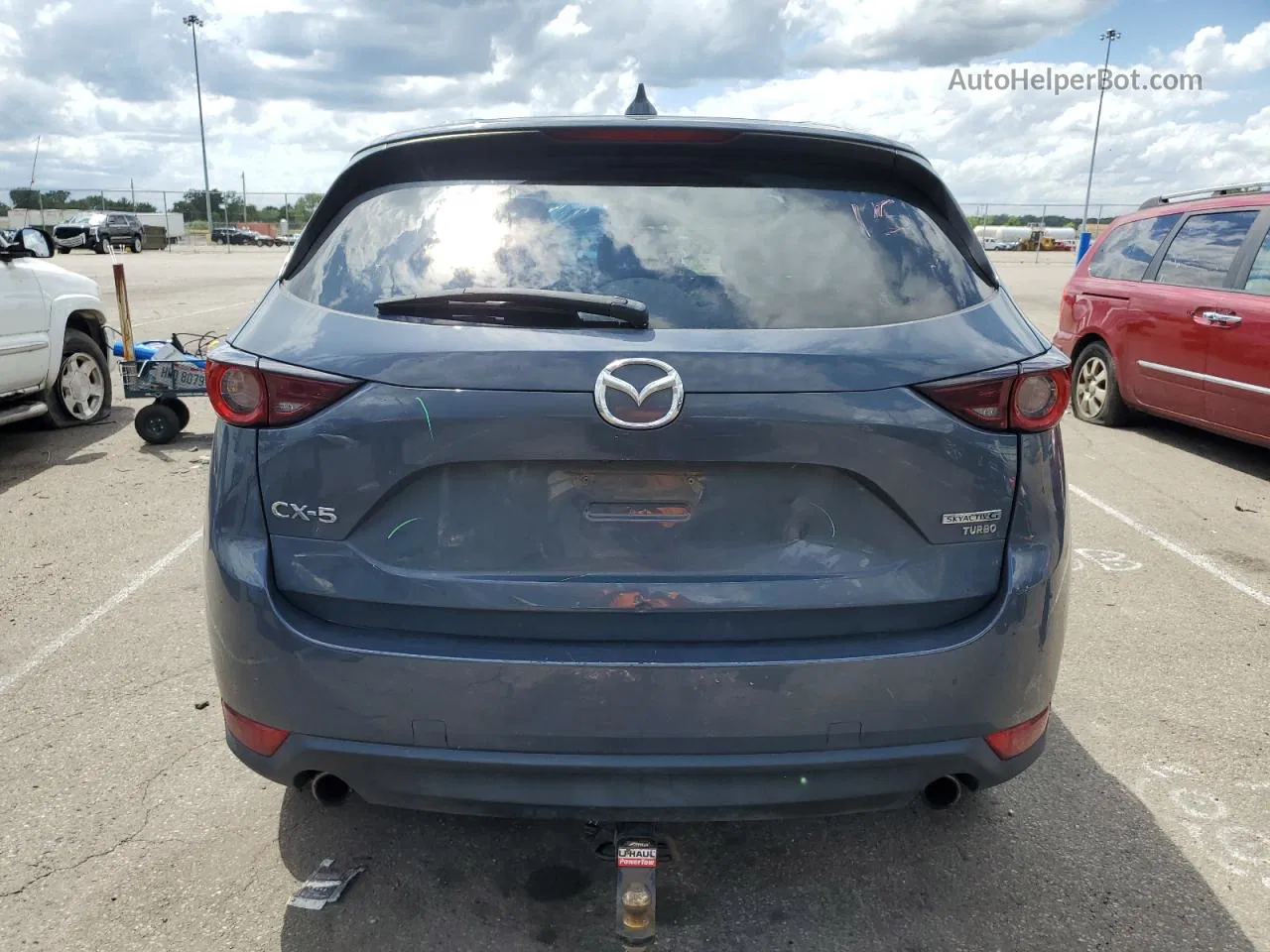 2021 Mazda Cx-5 Touring Gray vin: JM3KFACY4M0395277