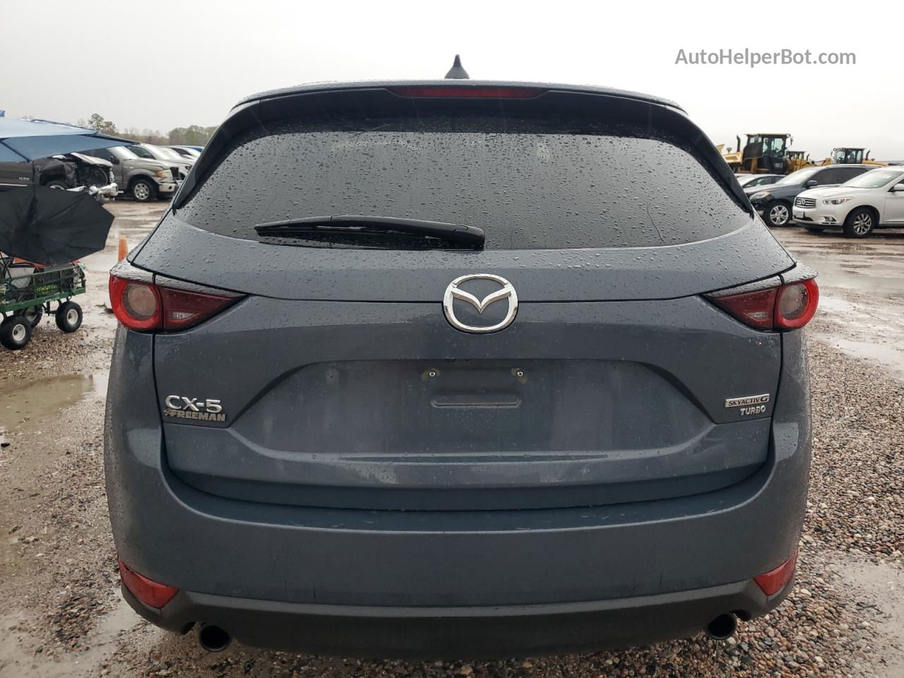 2021 Mazda Cx-5 Touring Синий vin: JM3KFACY5M0348033