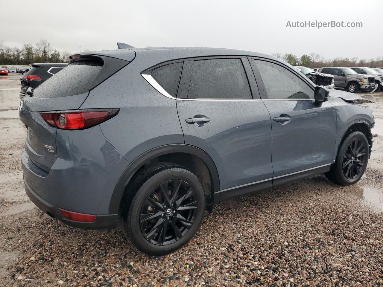 2021 Mazda Cx-5 Touring Blue vin: JM3KFACY5M0348033