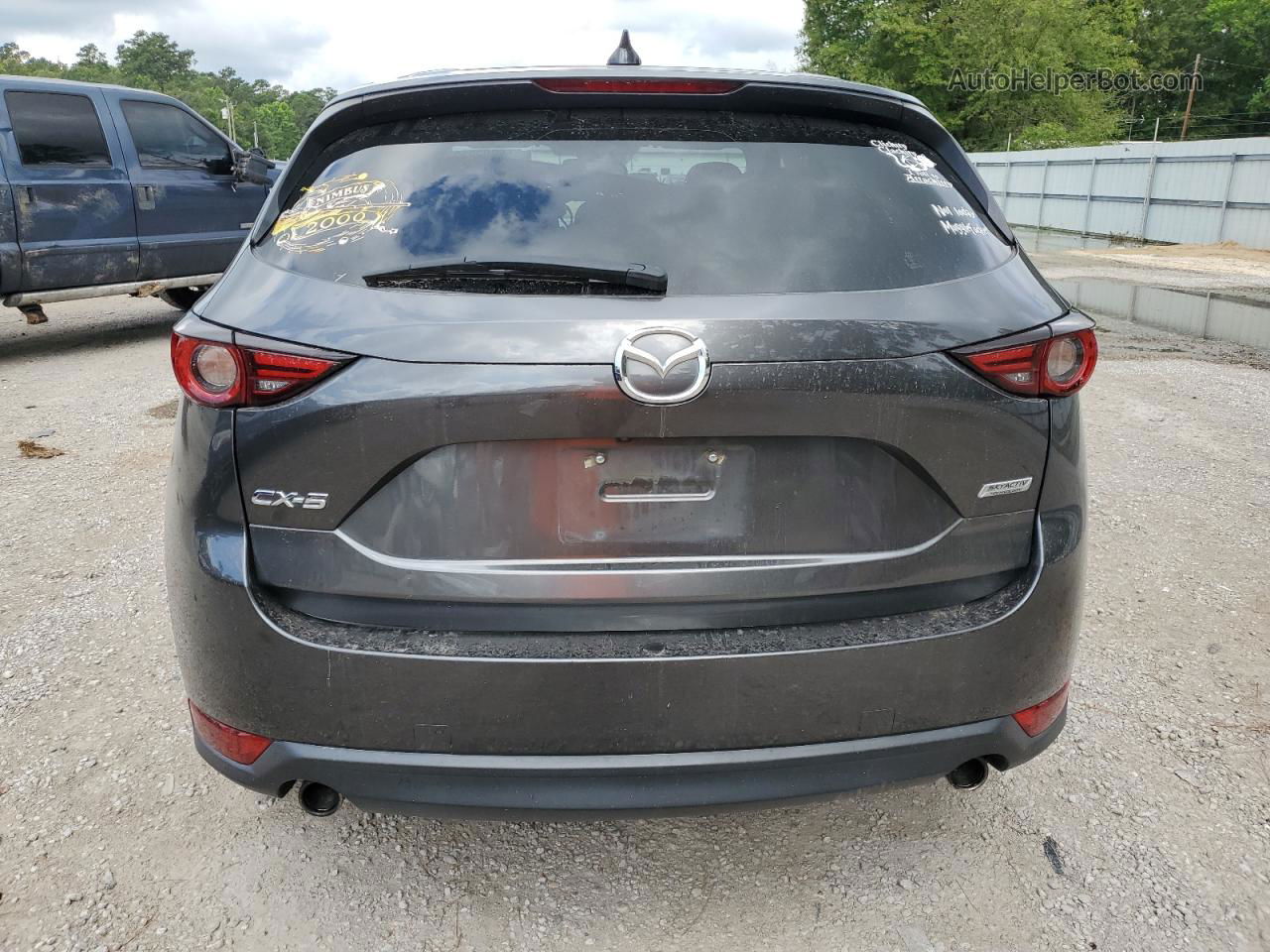 2017 Mazda Cx-5 Grand Touring Gray vin: JM3KFADL0H0131630