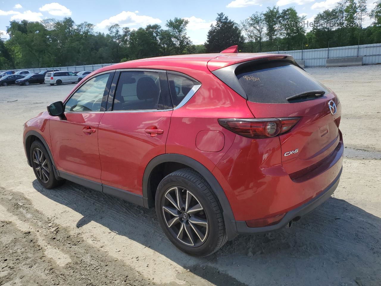 2017 Mazda Cx-5 Grand Touring Red vin: JM3KFADL2H0180022