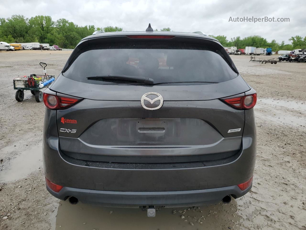 2017 Mazda Cx-5 Grand Touring Серый vin: JM3KFADL4H0132182