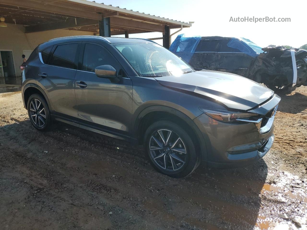 2017 Mazda Cx-5 Grand Touring Серый vin: JM3KFADL4H0198652