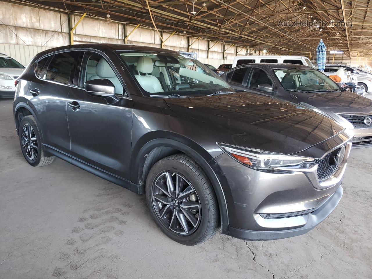 2017 Mazda Cx-5 Grand Touring Серый vin: JM3KFADL7H0133763