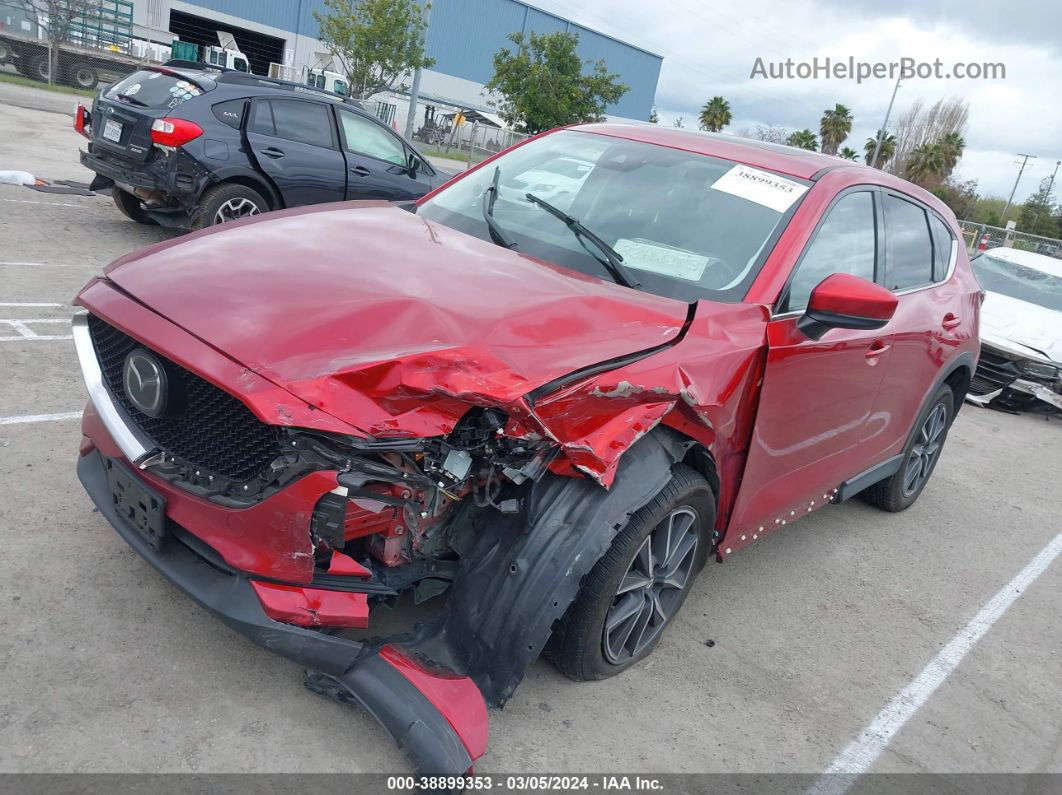 2017 Mazda Cx-5 Grand Touring Red vin: JM3KFADL8H0142763