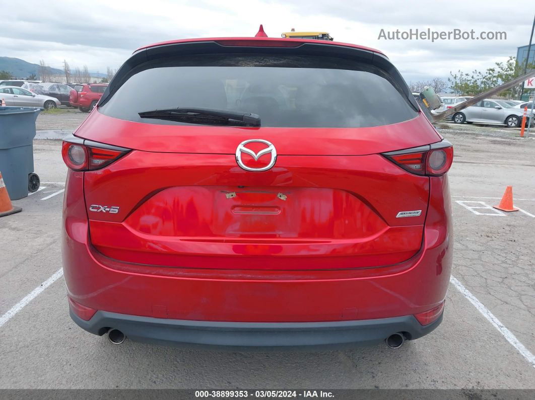 2017 Mazda Cx-5 Grand Touring Red vin: JM3KFADL8H0142763