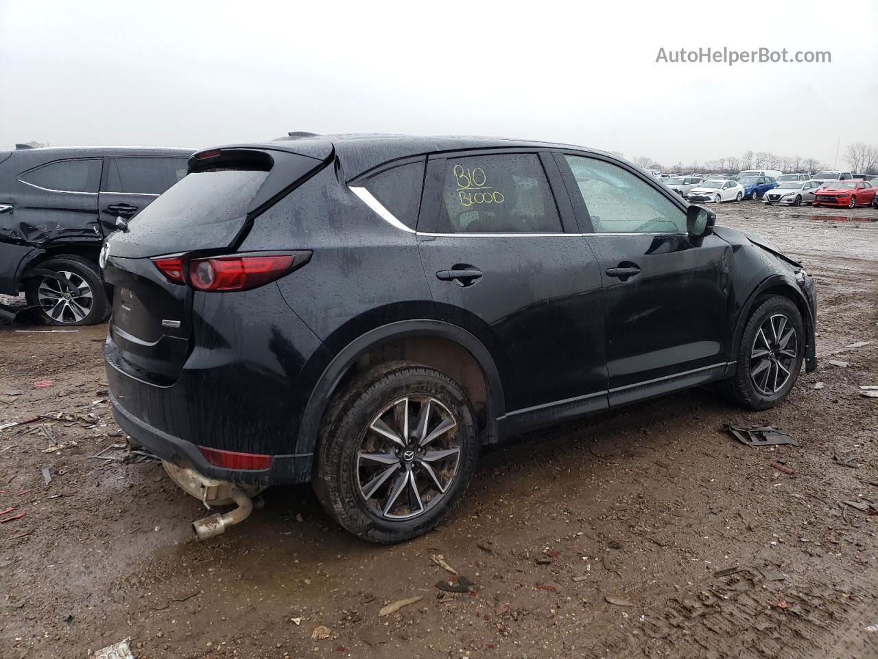 2017 Mazda Cx-5 Grand Touring Черный vin: JM3KFADL9H0162715