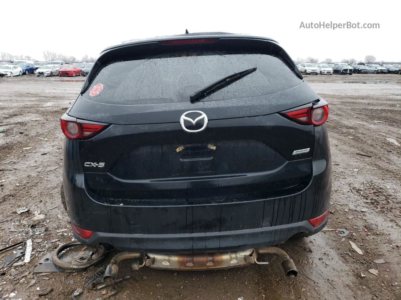 2017 Mazda Cx-5 Grand Touring Черный vin: JM3KFADL9H0162715