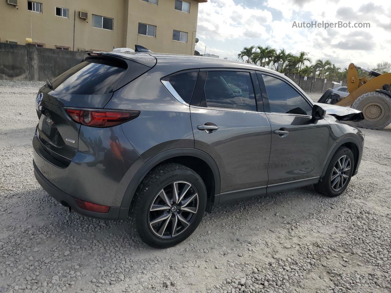 2017 Mazda Cx-5 Grand Touring Gray vin: JM3KFADL9H0210665