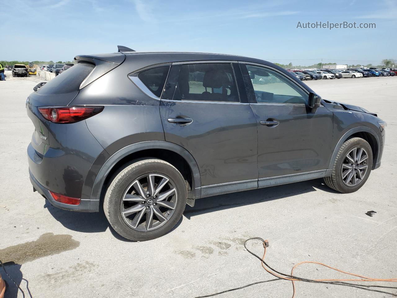 2017 Mazda Cx-5 Grand Touring Серый vin: JM3KFADLXH0181094