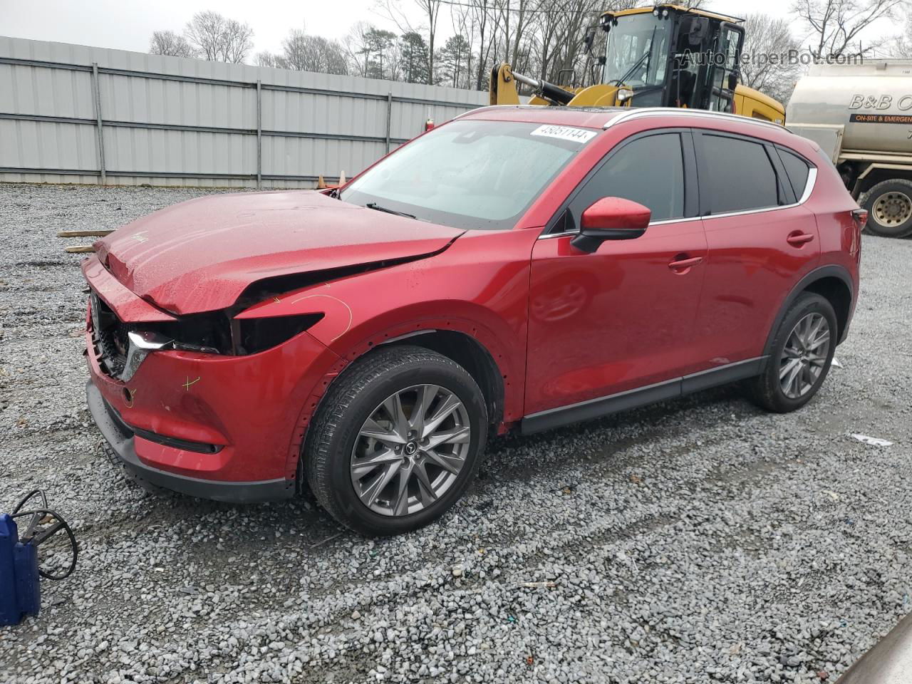 2021 Mazda Cx-5 Grand Touring Красный vin: JM3KFADM0M1349869