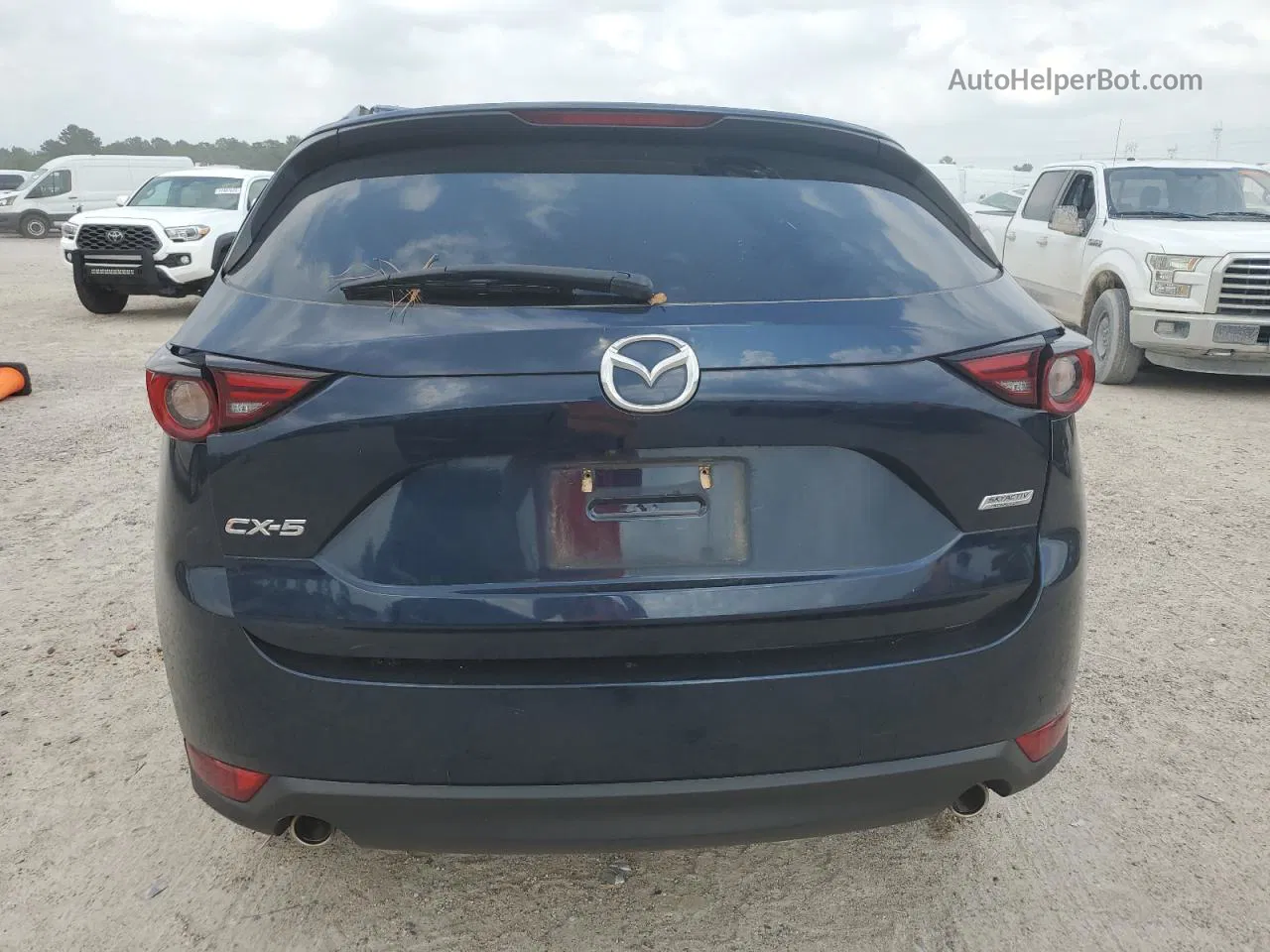 2019 Mazda Cx-5 Grand Touring Синий vin: JM3KFADM1K0694864