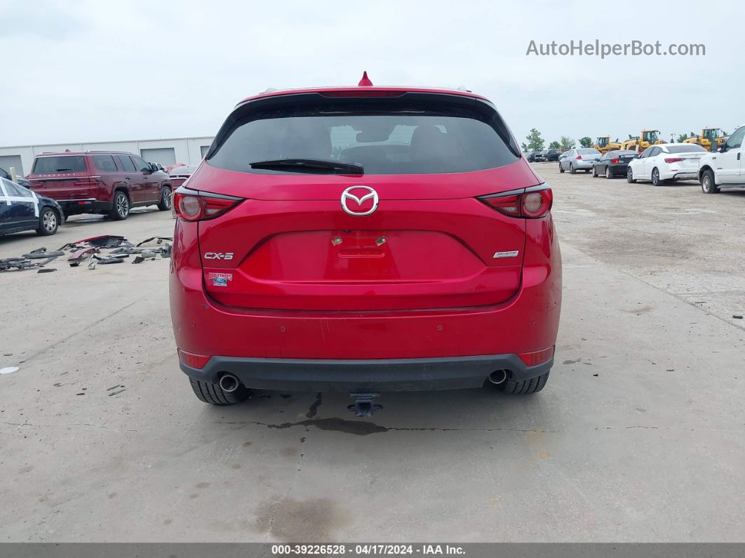 2019 Mazda Cx-5 Grand Touring Красный vin: JM3KFADM1K1600380