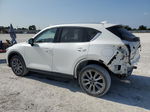 2021 Mazda Cx-5 Grand Touring White vin: JM3KFADM2M0303613