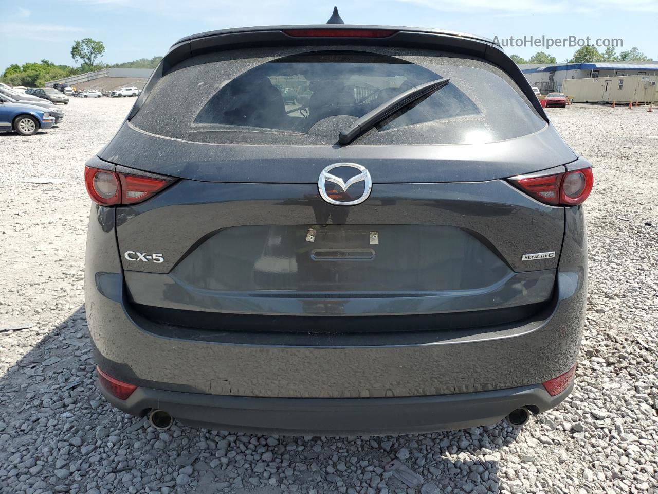 2021 Mazda Cx-5 Grand Touring Gray vin: JM3KFADM2M0480596