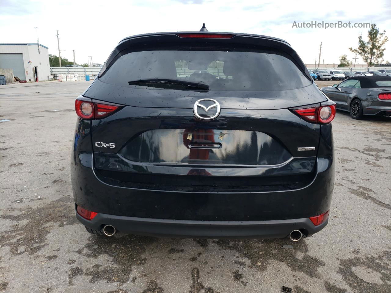 2021 Mazda Cx-5 Grand Touring Black vin: JM3KFADM2M1348917