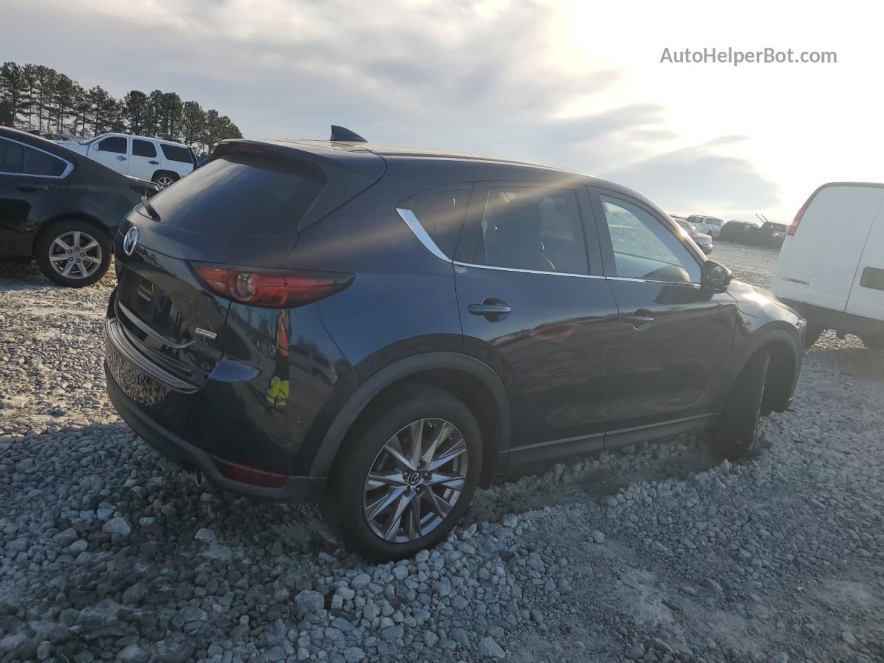 2019 Mazda Cx-5 Grand Touring Черный vin: JM3KFADM3K1517436