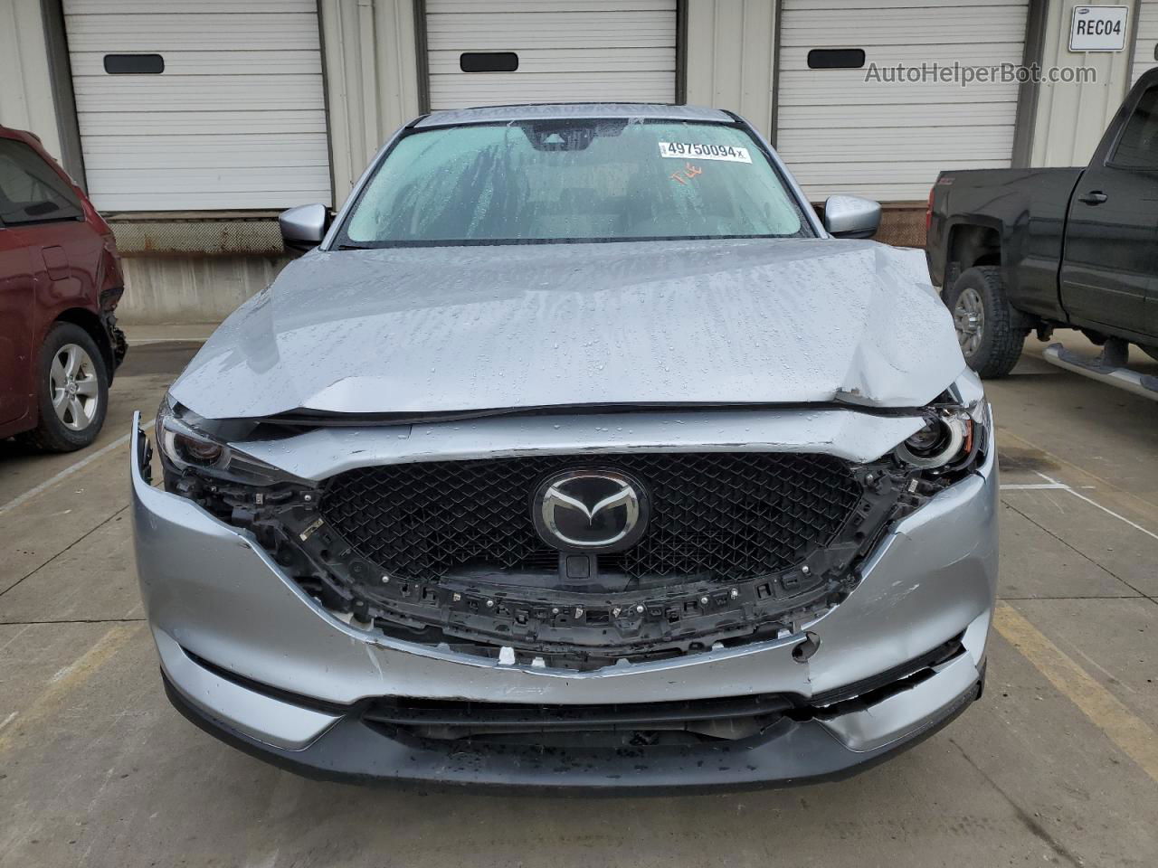 2021 Mazda Cx-5 Grand Touring Silver vin: JM3KFADM3M1344049