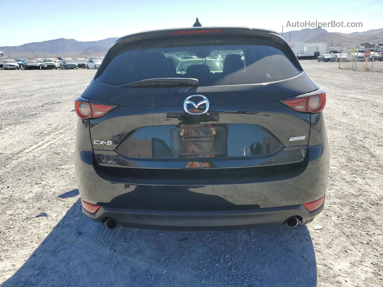 2019 Mazda Cx-5 Grand Touring Black vin: JM3KFADM4K0550838