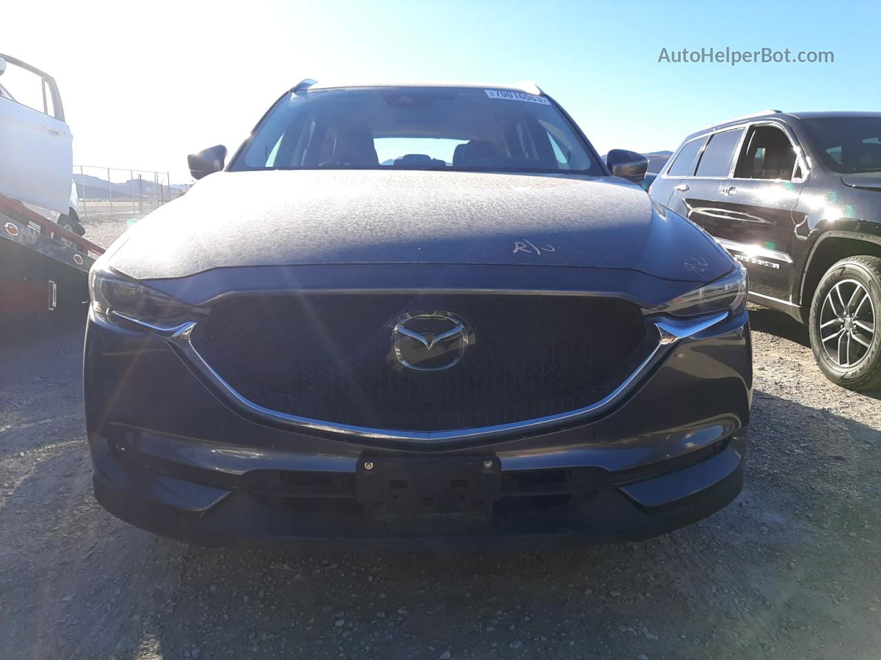 2019 Mazda Cx-5 Grand Touring Gray vin: JM3KFADM4K0672535