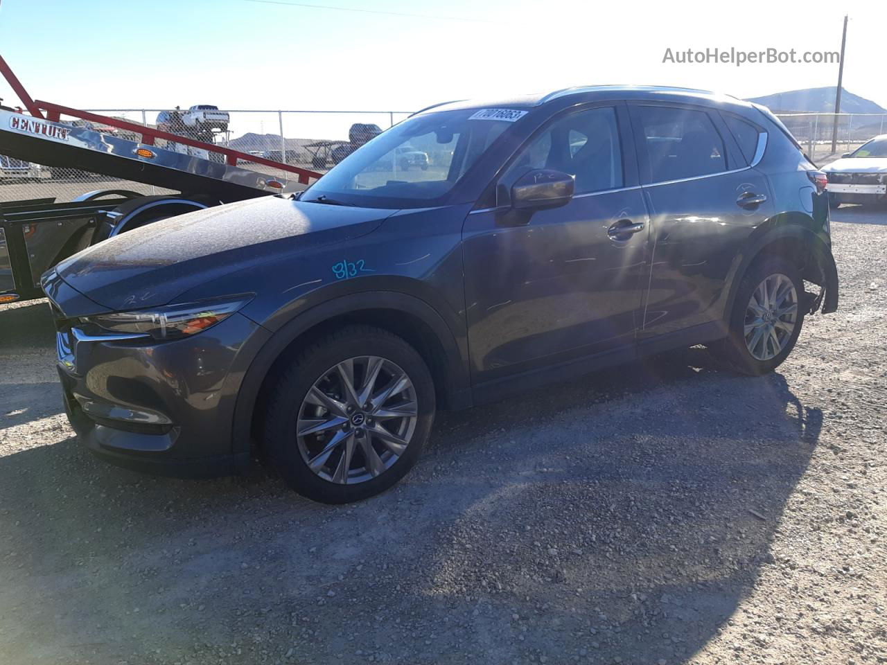 2019 Mazda Cx-5 Grand Touring Gray vin: JM3KFADM4K0672535